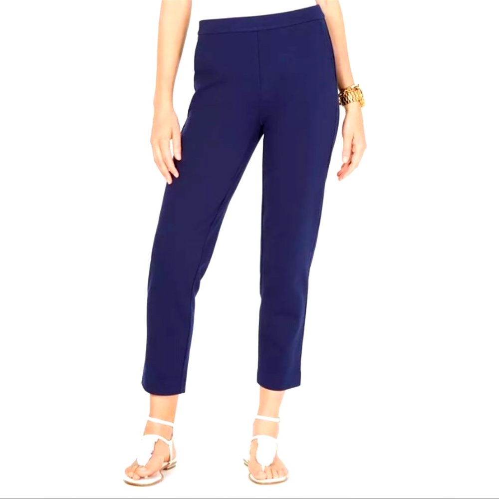 Michael Kors True Navy Basics Pull-on Pants